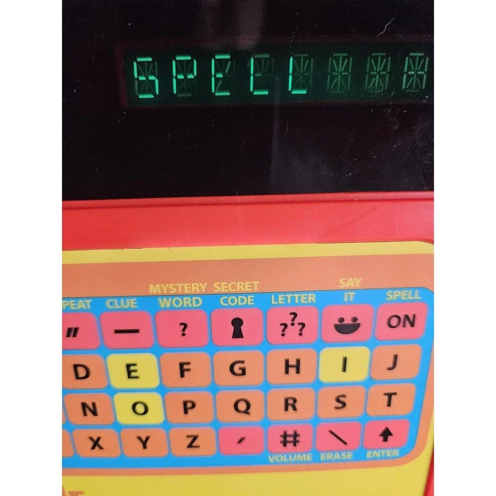 Speak & Spell Electronic Educational Spelling Game Classic 80s Design ET Remake